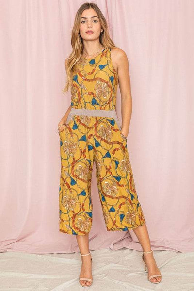 Chic Cropped Jumpsuit - Perfect Resort Wear for Your Getaway - Beach Babes Beachwear - Fort Lauderdale