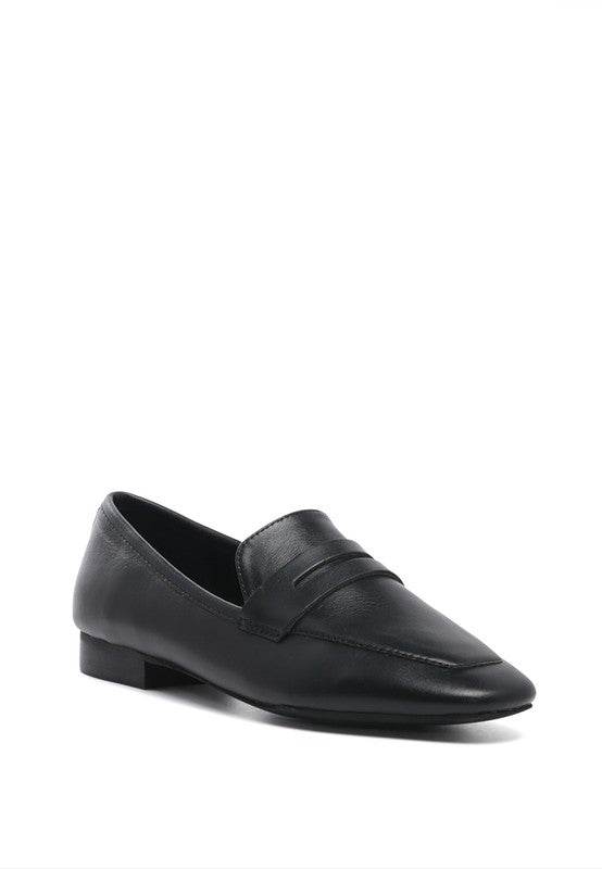 Classic Leather Penny Loafers - Beach Babes Beachwear - Fort Lauderdale