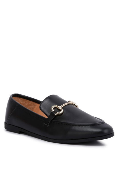 Talula Horsebit Faux Leather Loafers - Beach Babes Beachwear - Fort Lauderdale