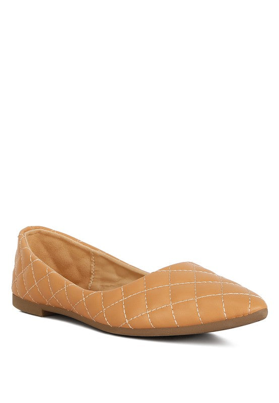 Quilted Designer Chanel Flats - Beach Babes Beachwear - Fort Lauderdale