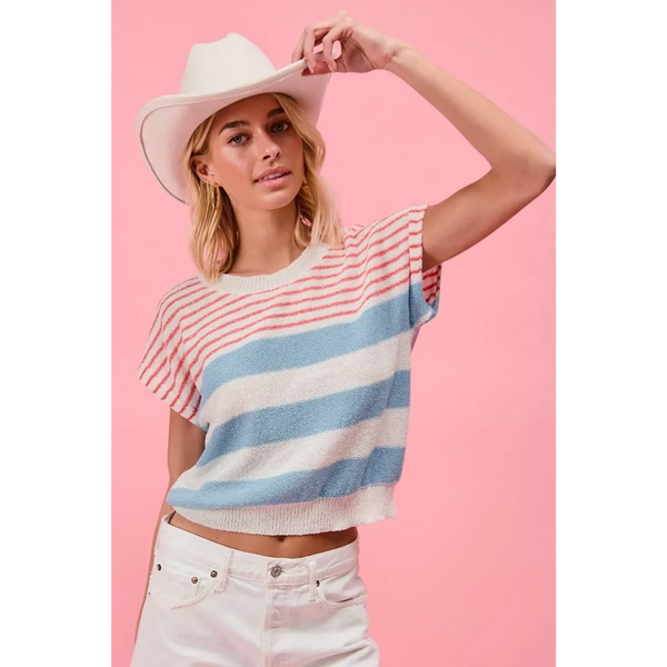 Lightweight Sleeveless Cute Knit Top - Beach Babes Beachwear - Fort Lauderdale
