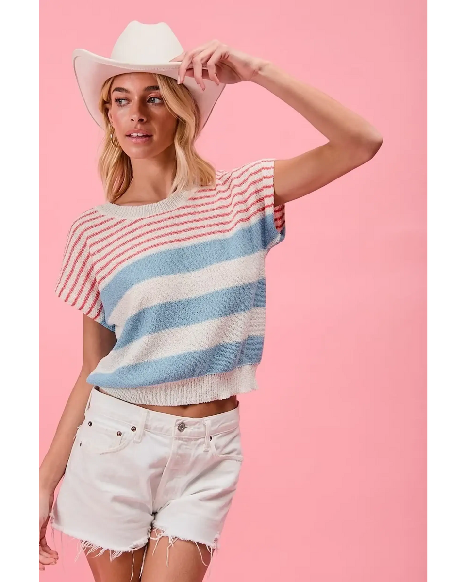 Lightweight Sleeveless Cute Knit Top - Beach Babes Beachwear - Fort Lauderdale