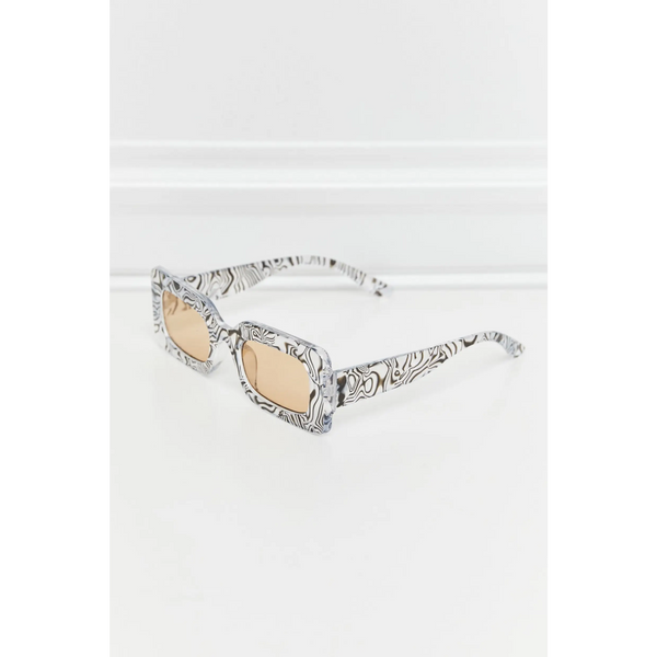 Tortoiseshell Rectangle Sunglasses - Beach Babes Beachwear - Fort Lauderdale