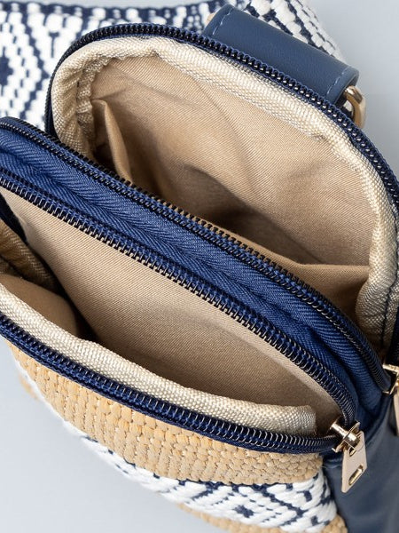 Luna Straw Crossbody - Perfect Beach Wear Accessory - Beach Babes Beachwear - Fort Lauderdale