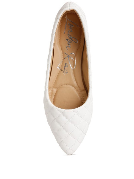 Quilted Designer Chanel Flats - Beach Babes Beachwear - Fort Lauderdale