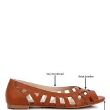 Chic Woven Peep Toe Flat Sandals - Beach Babes Beachwear - Fort Lauderdale