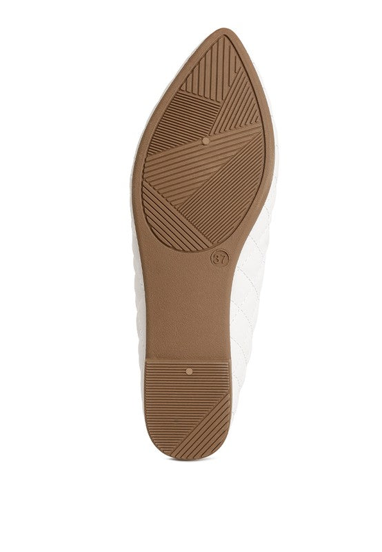 Quilted Designer Chanel Flats - Beach Babes Beachwear - Fort Lauderdale