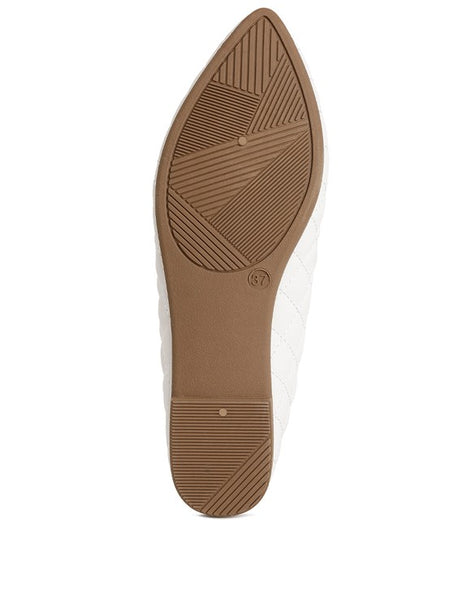 Quilted Designer Chanel Flats - Beach Babes Beachwear - Fort Lauderdale