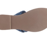 Isidora Braided Leather Flat Sandals for Women - Beach Babes Beachwear - Fort Lauderdale
