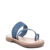 Isidora Braided Leather Flat Sandals for Women - Beach Babes Beachwear - Fort Lauderdale