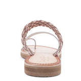 Isidora Braided Leather Flat Sandals for Women - Beach Babes Beachwear - Fort Lauderdale