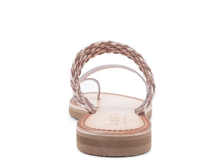 Isidora Braided Leather Flat Sandals for Women - Beach Babes Beachwear - Fort Lauderdale