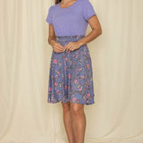 Floral Band Flare Dress | Perfect Beach Wear for Vacations - Beach Babes Beachwear - Fort Lauderdale