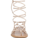 Handcrafted Baxea Tie-Up String Flats Sandals - Beach Babes Beachwear - Fort Lauderdale