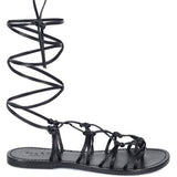 Handcrafted Baxea Tie-Up String Flats Sandals - Beach Babes Beachwear - Fort Lauderdale