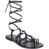 Handcrafted Baxea Tie-Up String Flats Sandals - Beach Babes Beachwear - Fort Lauderdale