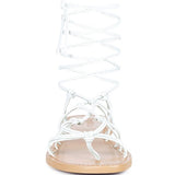 Handcrafted Baxea Tie-Up String Flats Sandals - Beach Babes Beachwear - Fort Lauderdale