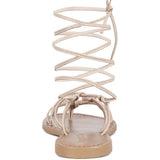 Handcrafted Baxea Tie-Up String Flats Sandals - Beach Babes Beachwear - Fort Lauderdale