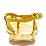 Strappy Leather Flat Sandals - Beach Babes Beachwear - Fort Lauderdale