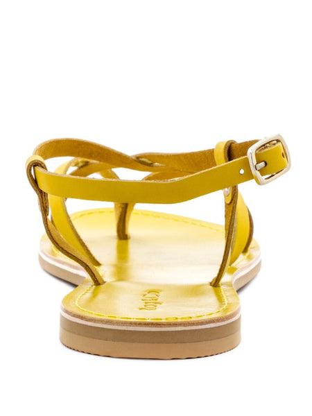 Strappy Leather Flat Sandals - Beach Babes Beachwear - Fort Lauderdale