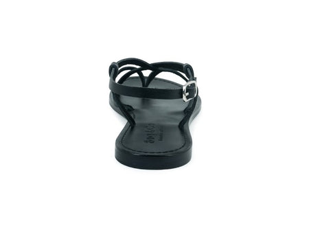 Strappy Leather Flat Sandals - Beach Babes Beachwear - Fort Lauderdale