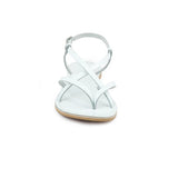 Strappy Leather Flat Sandals - Beach Babes Beachwear - Fort Lauderdale