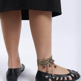 Chic Woven Peep Toe Flat Sandals - Beach Babes Beachwear - Fort Lauderdale