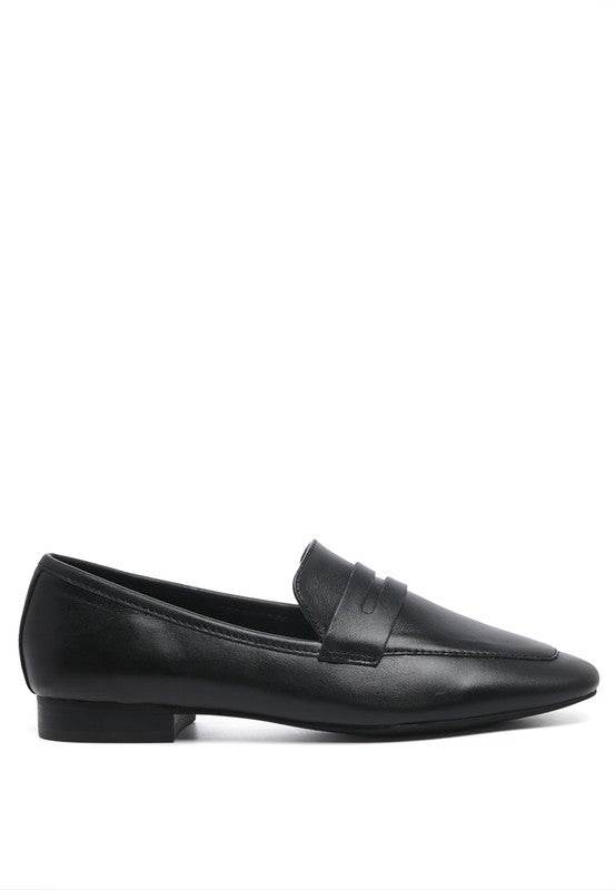 Classic Leather Penny Loafers - Beach Babes Beachwear - Fort Lauderdale