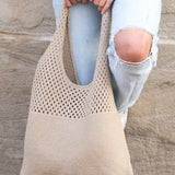 Summer Resort Knit Hobo Bag - Beach Babes Beachwear - Fort Lauderdale