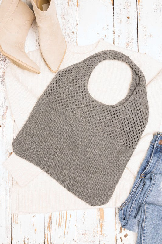Summer Resort Knit Hobo Bag - Beach Babes Beachwear - Fort Lauderdale