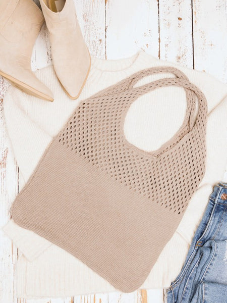 Summer Resort Knit Hobo Bag - Beach Babes Beachwear - Fort Lauderdale