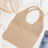 Summer Resort Knit Hobo Bag - Beach Babes Beachwear - Fort Lauderdale