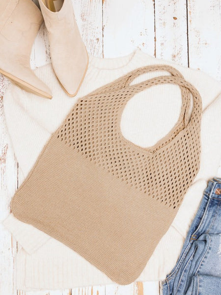 Summer Resort Knit Hobo Bag - Beach Babes Beachwear - Fort Lauderdale