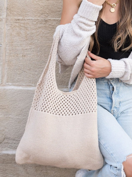 Summer Resort Knit Hobo Bag - Beach Babes Beachwear - Fort Lauderdale