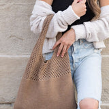 Summer Resort Knit Hobo Bag - Beach Babes Beachwear - Fort Lauderdale
