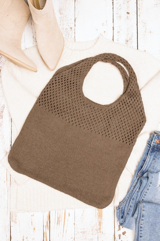 Summer Resort Knit Hobo Bag - Beach Babes Beachwear - Fort Lauderdale