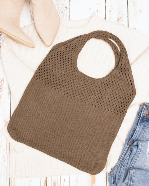 Summer Resort Knit Hobo Bag - Beach Babes Beachwear - Fort Lauderdale