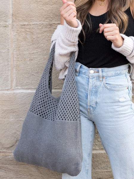 Summer Resort Knit Hobo Bag - Beach Babes Beachwear - Fort Lauderdale