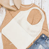 Summer Resort Knit Hobo Bag - Beach Babes Beachwear - Fort Lauderdale