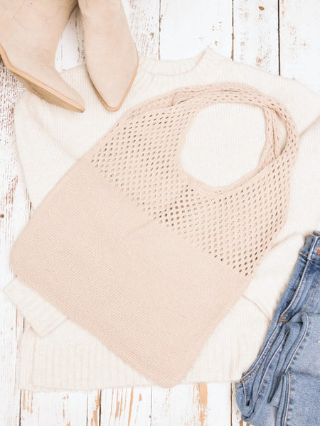 Summer Resort Knit Hobo Bag - Beach Babes Beachwear - Fort Lauderdale