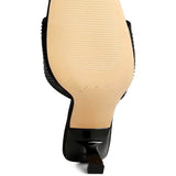 Beatrice Mid Heel Slide Sandals - Beach Babes Beachwear - Fort Lauderdale