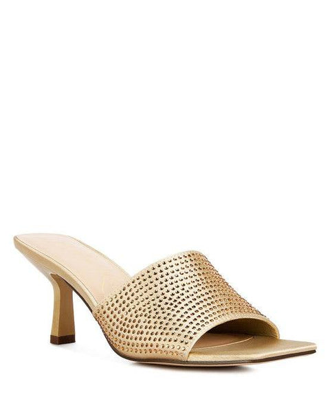 Beatrice Mid Heel Slide Sandals - Beach Babes Beachwear - Fort Lauderdale