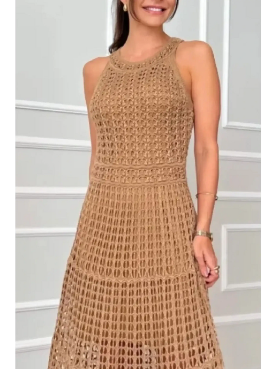 Trendsi 2025 Cruise Wear crochet maxi dress for stylish summer looks