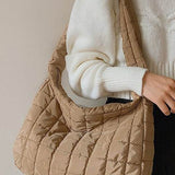 Beige Quilted Jennie Shoulder Bag - Perfect for Beach Wear - Beach Babes Beachwear - Fort Lauderdale