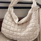 Beige Quilted Jennie Shoulder Bag - Perfect for Beach Wear - Beach Babes Beachwear - Fort Lauderdale