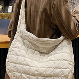 Beige Quilted Jennie Shoulder Bag - Perfect for Beach Wear - Beach Babes Beachwear - Fort Lauderdale