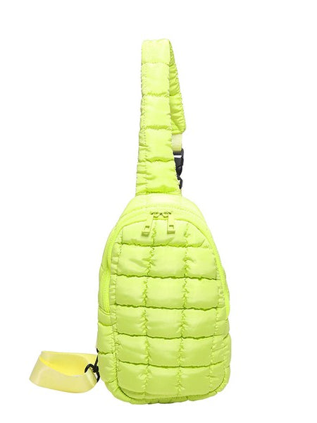 Skyler Quilted Puffer Sling - Beach Babes Beachwear - Fort Lauderdale