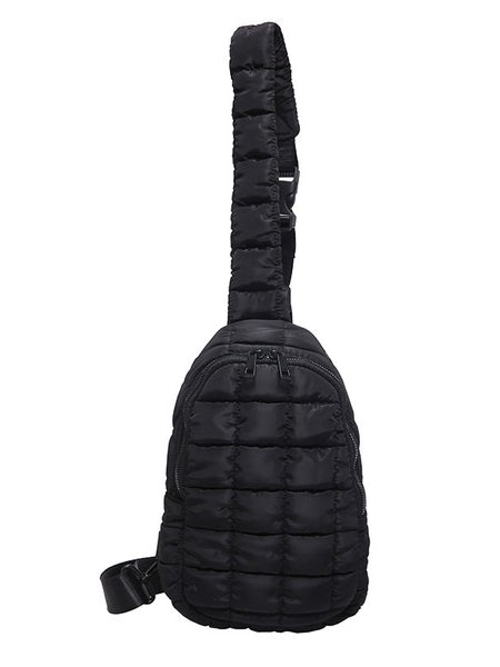 Skyler Quilted Puffer Sling - Beach Babes Beachwear - Fort Lauderdale