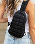Skyler Quilted Puffer Sling - Beach Babes Beachwear - Fort Lauderdale