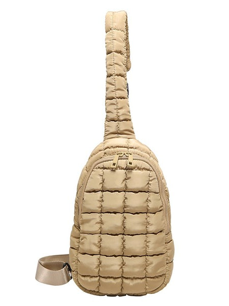 Skyler Quilted Puffer Sling - Beach Babes Beachwear - Fort Lauderdale
